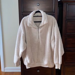 Express Sherpa 1/4 Zip Sweatshirt